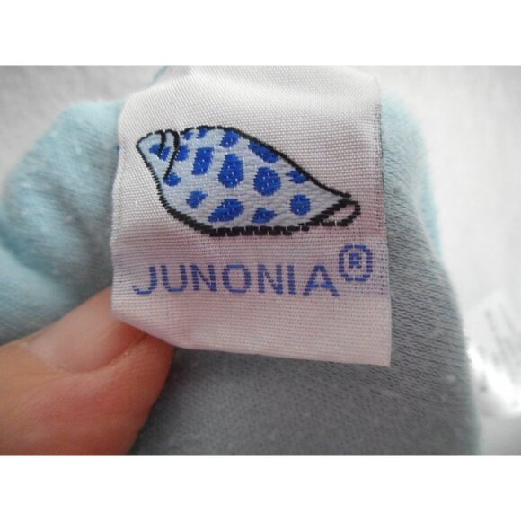 Junonia cotton blend Knit Blue shorts elastic waist pockets Sz 2X PJ casual - Picture 2 of 4